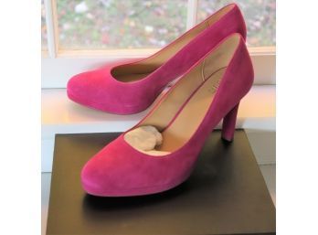 New Unused Naturalizer Womens Shoes New In Box Size 10.5 Teresa, Hibiscus Suede