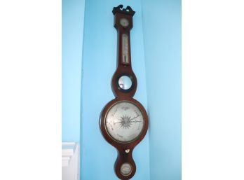 Vintage Alabone Newport Vintage Wood Barometer
