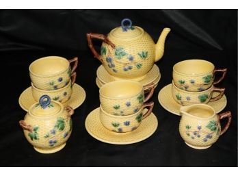 Collection Of Tiffany & Co. Made In Portugal Tea Set For 6 Includes Sugar & Creamer