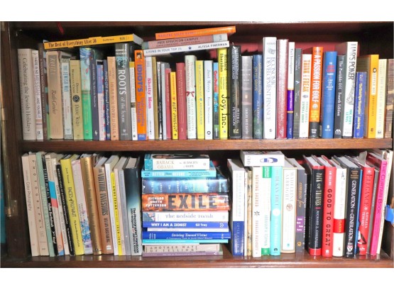 Very Large Lot Of Novels, Fiction & Non-Fiction Featuring Almost 95 Books!