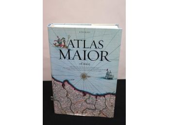 Oversized Taschen Atlas Maior Book With Many Colored Folios