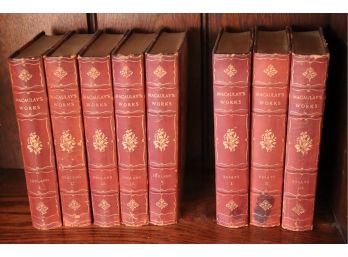 Antique Set Of Macaulays Works & Essays The History Of England, From The Accession Of James II, A. L. Burt