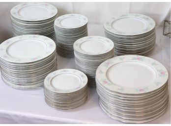 Large Lot Of Plates Great For Parties