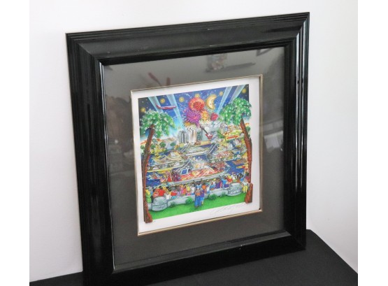 Fort Lauderdale Limited Edition 3-Dimensional Pop Artwork By Charles Fazzino 31/135