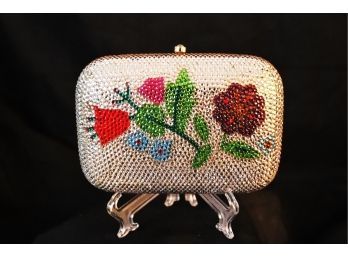 Pretty, Blinged Out Swarovski Crystal Womens Handbag