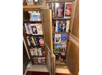 Large Collection Of  Vintage VHS Movie Cassettes As Pictured Assorted Titles