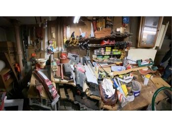 Large Workshop Tool Collection Includes Items In Pictures