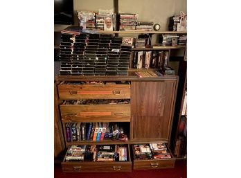 Large Collection Of VHS Cassettes & More Assorted Titles See Pictures