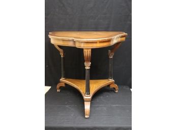 Empire Style Reproduction Harp Shaped Side Table