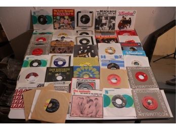 Even More Classic 45 Vinyl Records  The Beach Boys, The Mamas & The Papas & More