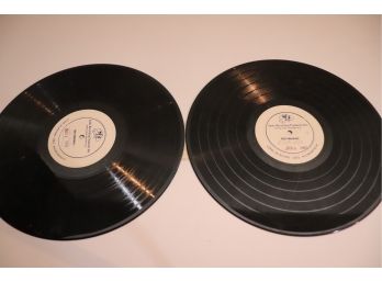 Pair Of Sonic Recording Products  Test Pressing Records From 1959 & 1960