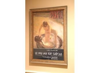 Le NU AU XX Siecle' Framed Poster Print