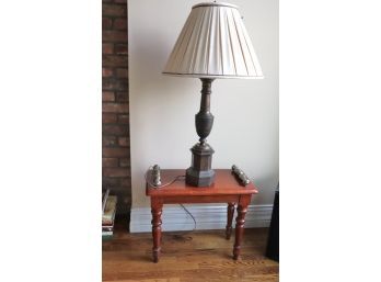 Small Accent Table & Lamp