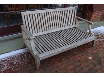 Teak Bench With Cushions For Your Outdoor Fun By Westminster See Photos