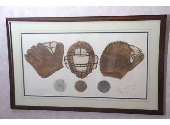 Signed Lithograph With Seal Stating American From Baseball, 164 Out Of 300