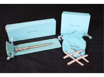 Tiffany & Co. Sterling Silver Pen & Paloma Picasso # Pin