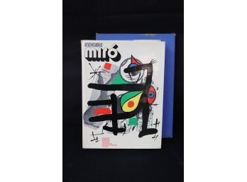 Incredible Miro Art Book Aquatints, Drawings, Drypoints, Etchings By Yvon Taillandier