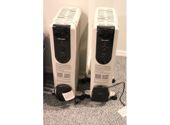 2 Pelonis Space Heaters Great For Those Extra Cold Nights!