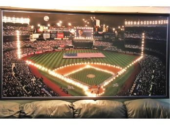 Large Yankee Stadium Light Up Poster- Approximately 99 Inches X 51 Inches
