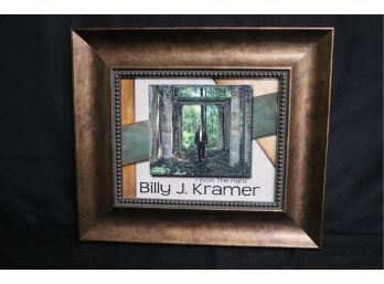 'I Won The Fight' Framed Billy Kramer Picture