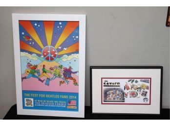 .The Cavern Liverpool In Frame & The Fest For Beatles Fans 2014 Framed Poster