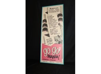 :Go Go Mania' Framed Poster Copyright 1965 American International Pictures
