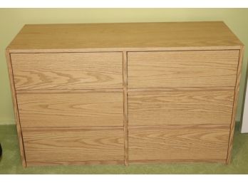 6 Drawer Dresser And Cabinet With Sculpture