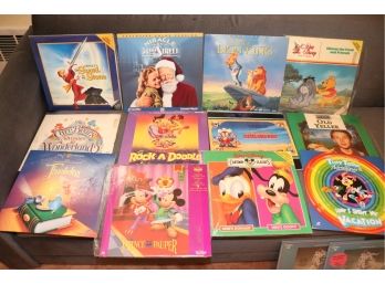 Lot Of Disney And Kids Movies Laserdiscs