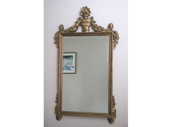 Wall Mirror With A Beveled Edge