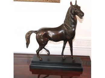 Lillian Angus Cast Bronze Stallion Statue