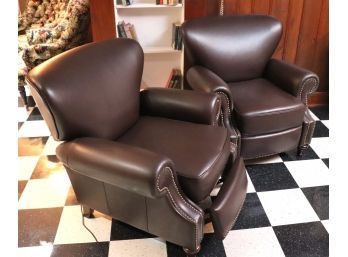Quality Vegan Leather Reclining Chairs Excellent Condition Very Clean & Comfortable