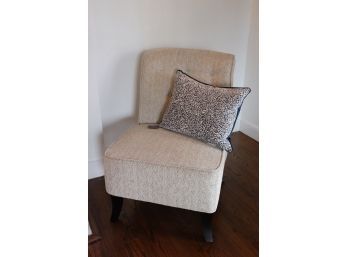 Pair Contemporary Style Accent Chair Made By Hughes Furniture Includes A Pillow By Rodeo Home Chair