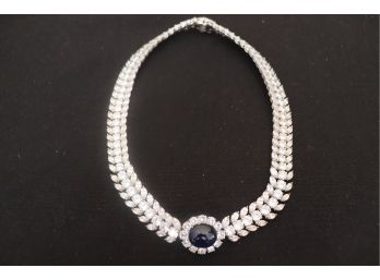 Sparkly Swarovski Crystal Necklace With Case