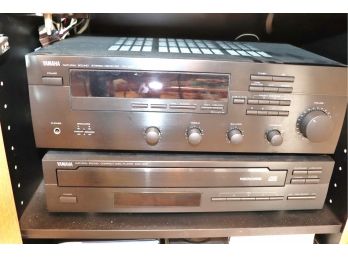 Yamaha Stereo Receiver Natural Sound Stereo Receiver RX395 & Natural Sound CDC 555 CD Player