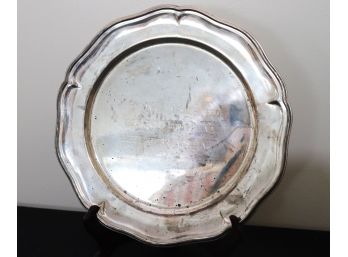 Wallace Sterling Silver Plate 23.85 Ozt