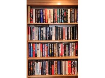 Collection Of Books Titles Include Grisham, Clancy & More See Pictures