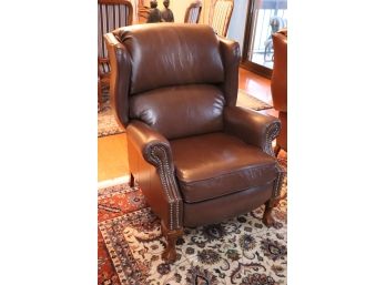 Lazy Boy Wing Chair 100 Leather Recliner