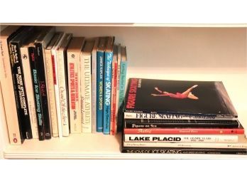 Lot Of Books About Skating & Sports