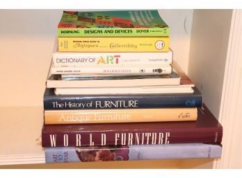 Lot Of Books With World Of Furniture & Antiques