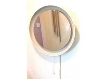 Very Cool Vintage Round Wall Mirror With Backlight