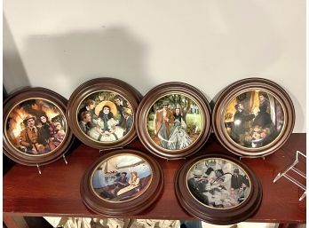 Knowles Collectors Plates Includes Gone With The Wind, My Fair Lady & Carousel