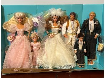 Vintage 1990 Mattel Barbie Midge Wedding Party Gift Set - No Box
