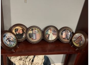Knowles Collectors Plates Includes The Sound Of Music, Mary Poppins, Carousel & Gone With The Wind