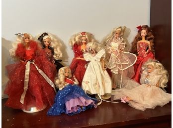 Collection Of Barbie Dolls From The 80s & 90's