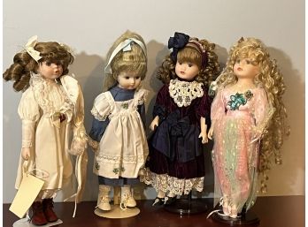 Collection Of Porcelain Face Dolls May Include House Of Lloyd And Others 16 Inch