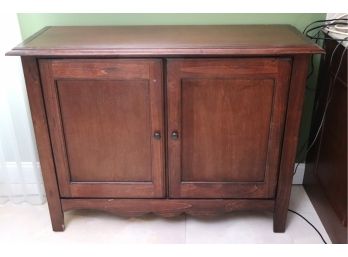 Coronado Furniture Wood Cabinet, Nice Clean Finish Very Good Condition With Great Storage