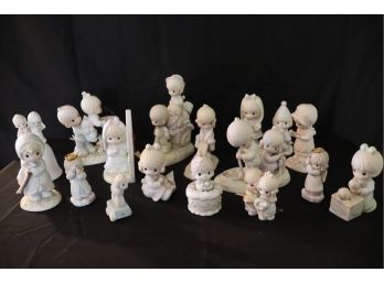 1.Precious Moments Figurines - Always Room For One More, Asking By Faith, Your Love Is Uplifting & More
