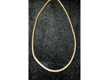 14K YG Woven Necklace