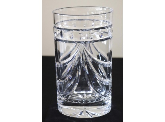 Pretty Waterford Crystal Vase With Etched Design