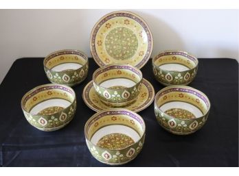 Collection Of Artistic Accents 6 Bowls & 2 Plates